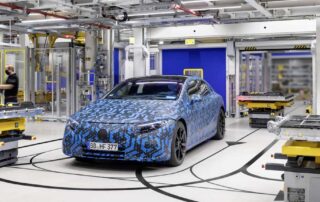 Mercedes Benz EQS Electric Sedan